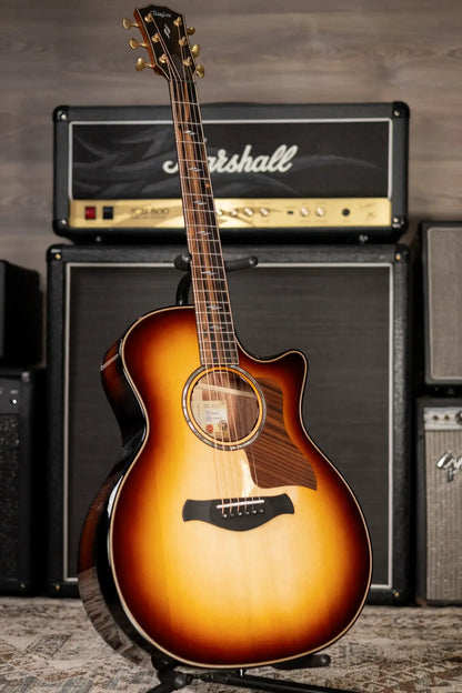 Taylor Next Generation Builder's Edition 814ce Grand Auditorium Acoustic/Electric Guitar - Adirondack/Honduran Rosewood with Hardshell Case - Factory Demo