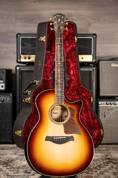 Taylor Next Generation Builder's Edition 814ce Grand Auditorium Acoustic/Electric Guitar - Adirondack/Honduran Rosewood with Hardshell Case - Factory Demo