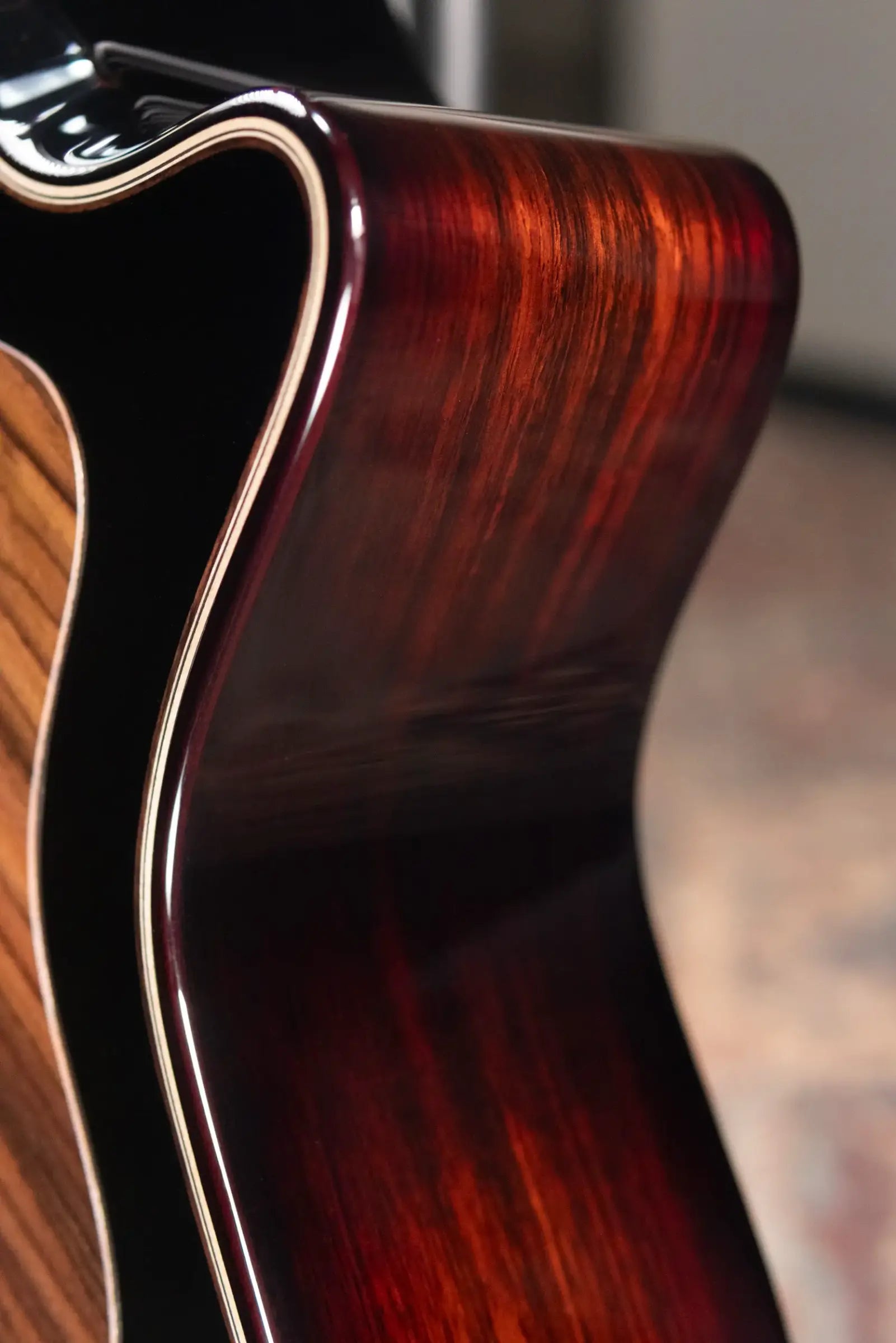 Taylor Next Generation Builder's Edition 814ce Grand Auditorium Acoustic/Electric Guitar - Blacktop with Hardshell Case