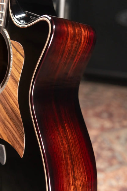 Taylor Next Generation Builder's Edition 814ce Grand Auditorium Acoustic/Electric Guitar - Blacktop with Hardshell Case