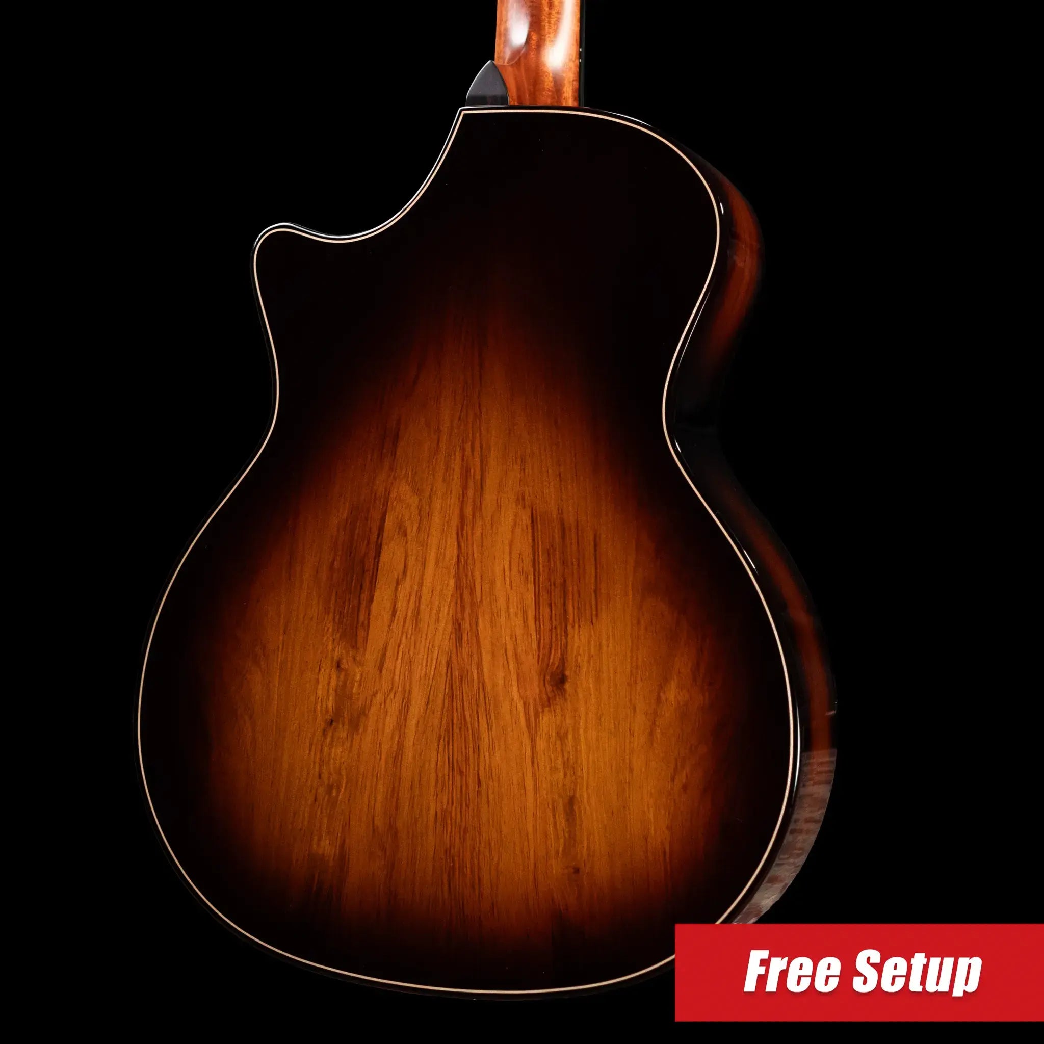 Taylor Next Generation Builder's Edition 814ce Grand Auditorium Honduran Rosewood/Redwood Acoustic/Electric Guitar - Shaded Edgeburst with Hardshell Case
