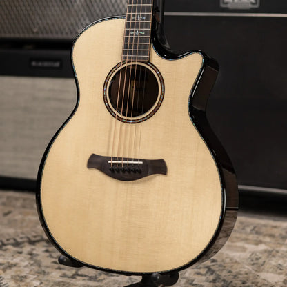 Taylor Next Generation Builder's Edition 914ce Grand Auditorium Acoustic/Electric Guitar with Hardshell Case