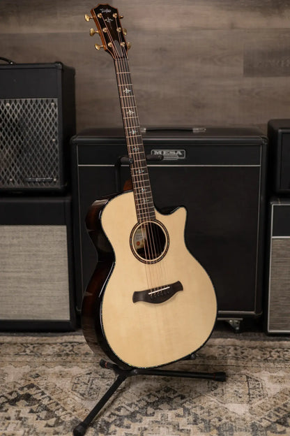Taylor Next Generation Builder's Edition 914ce Grand Auditorium Acoustic/Electric Guitar with Hardshell Case
