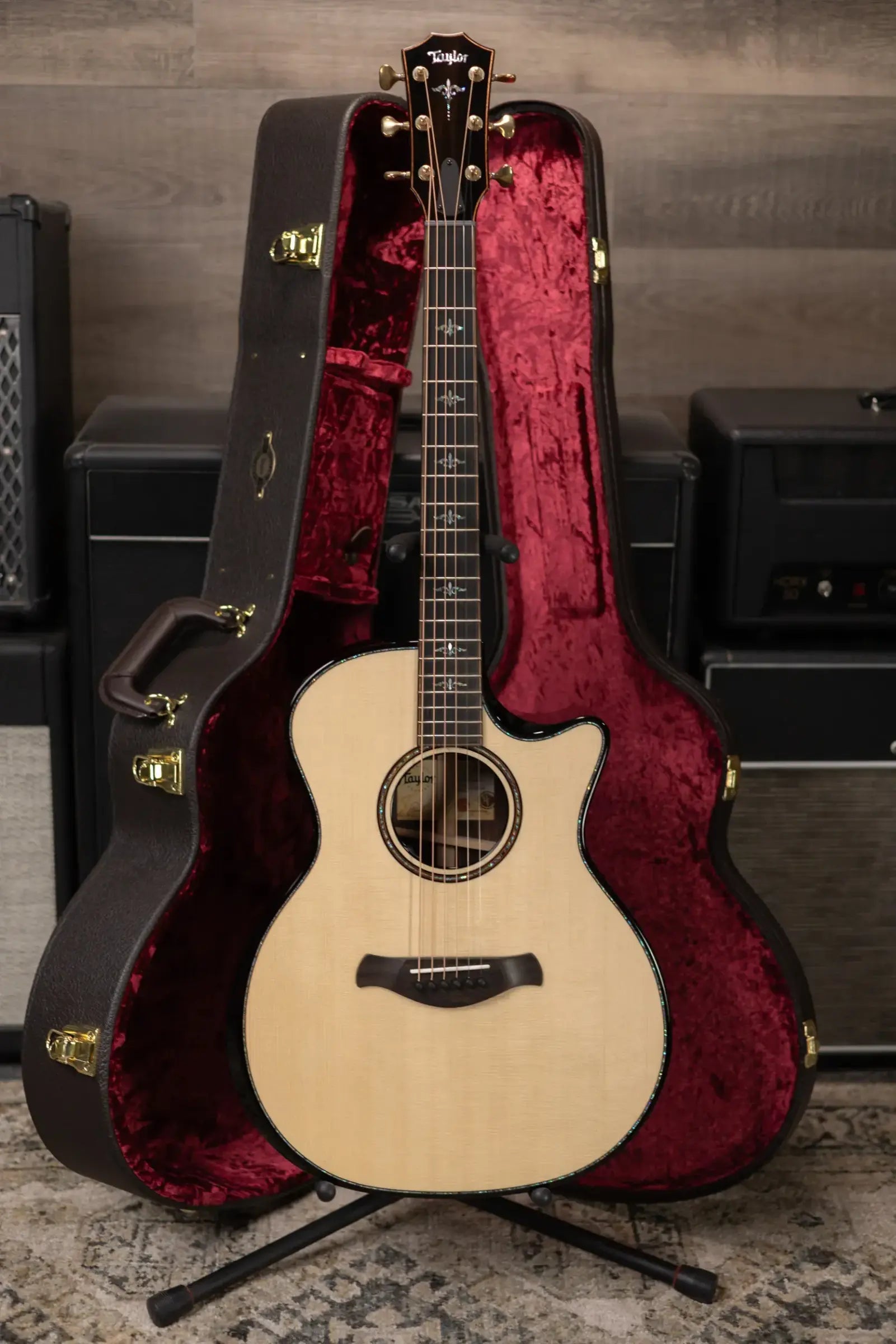 Taylor Next Generation Builder's Edition 914ce Grand Auditorium Acoustic/Electric Guitar with Hardshell Case