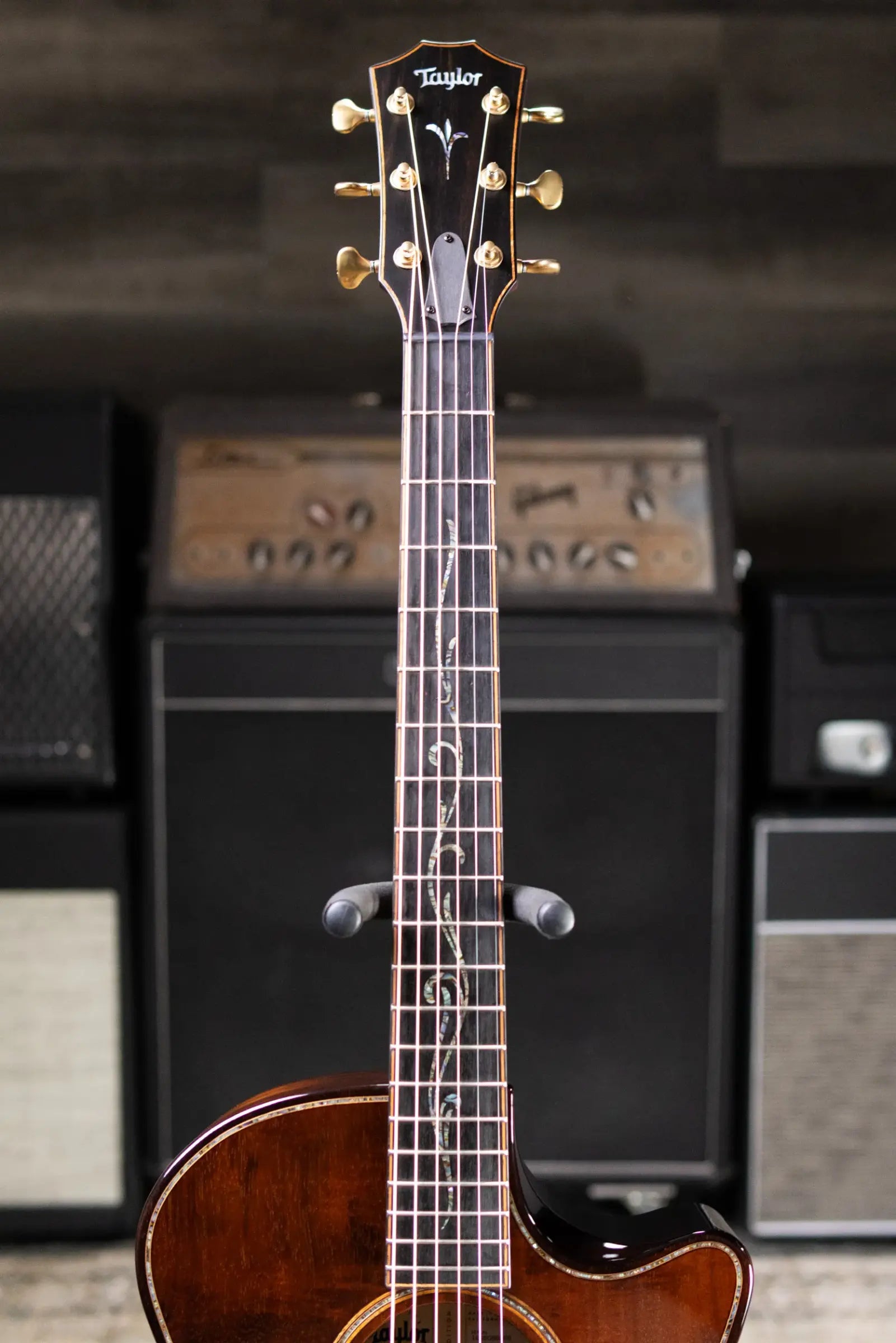 Taylor Next Generation Builder's Edition K24ce Grand Auditorium Acoustic/Electric Guitar with Hardshell Case