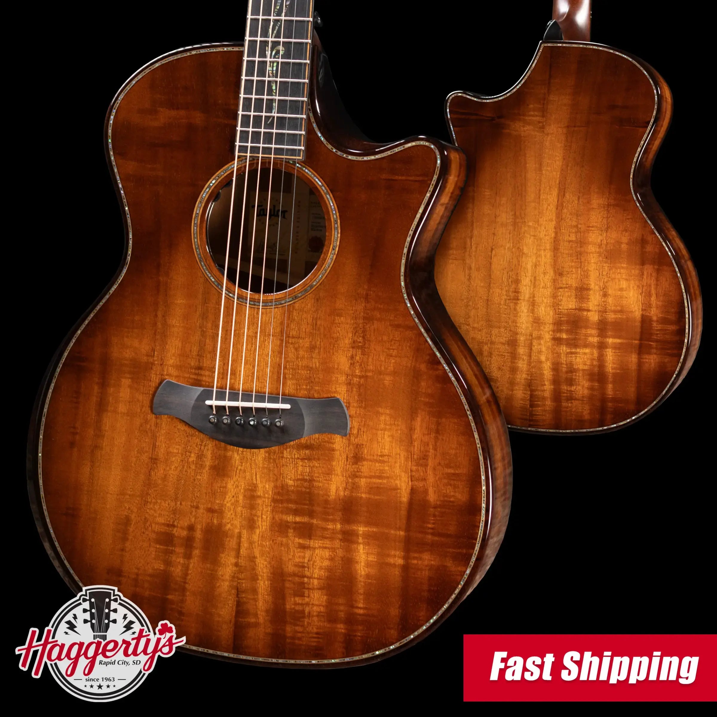 Taylor Next Generation Builder's Edition K24ce Grand Auditorium Acoustic/Electric Guitar with Hardshell Case