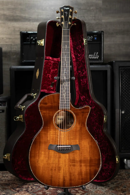 Taylor Next Generation Builder's Edition K24ce Grand Auditorium Acoustic/Electric Guitar with Hardshell Case