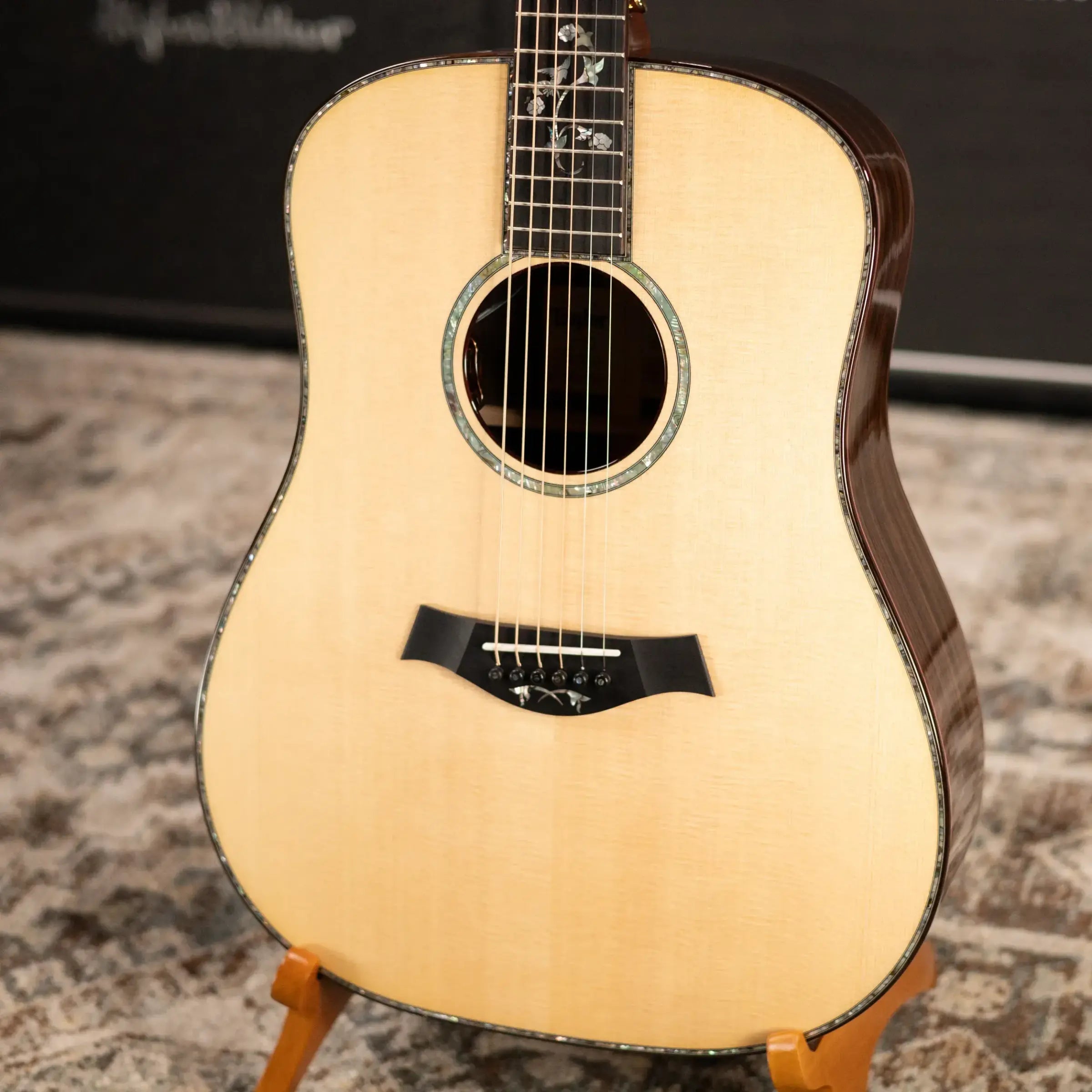 Taylor One-of-a-Kind Legacy 910e Special Edition Acoustic/Electric Guitar - Natural with Hardshell Case