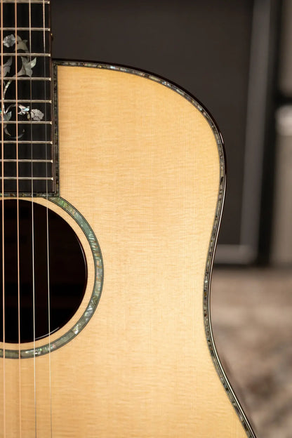Taylor One-of-a-Kind Legacy 910e Special Edition Acoustic/Electric Guitar - Natural with Hardshell Case