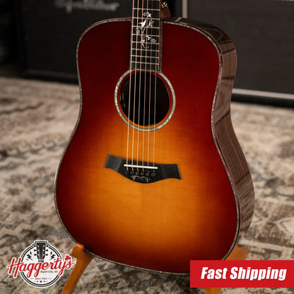 Taylor One-of-a-Kind Legacy 910e Special Edition Short-Scale Dreadnought Acoustic/Electric Guitar - Heritage Sunburst with Hardshell Case