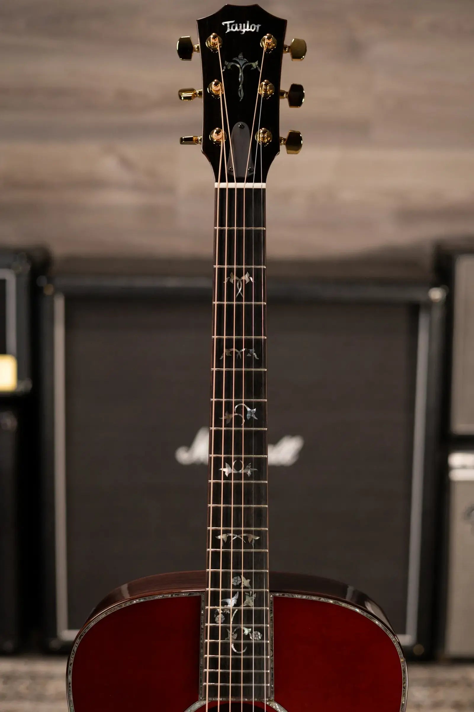Taylor One-of-a-Kind Legacy 910e Special Edition Short-Scale Dreadnought Acoustic/Electric Guitar - Heritage Sunburst with Hardshell Case
