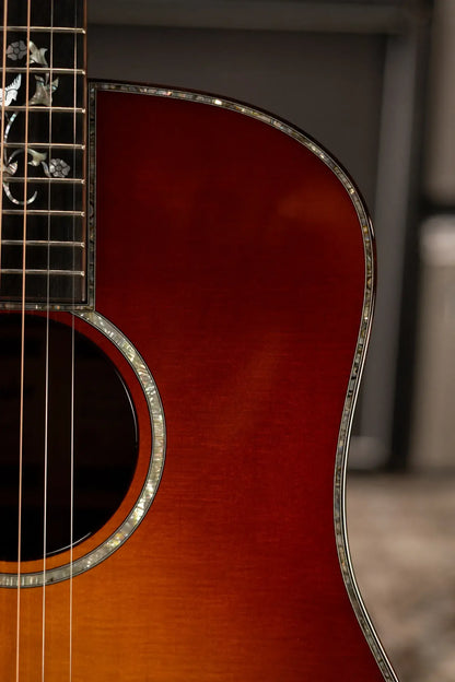 Taylor One-of-a-Kind Legacy 910e Special Edition Short-Scale Dreadnought Acoustic/Electric Guitar - Heritage Sunburst with Hardshell Case