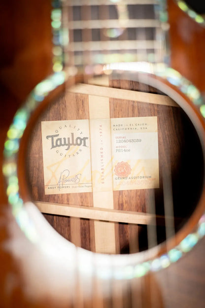 Taylor PS14ce Honduran Rosewood/Sinker Redwood Acoustic/Electric with Deluxe with Hardshell Case