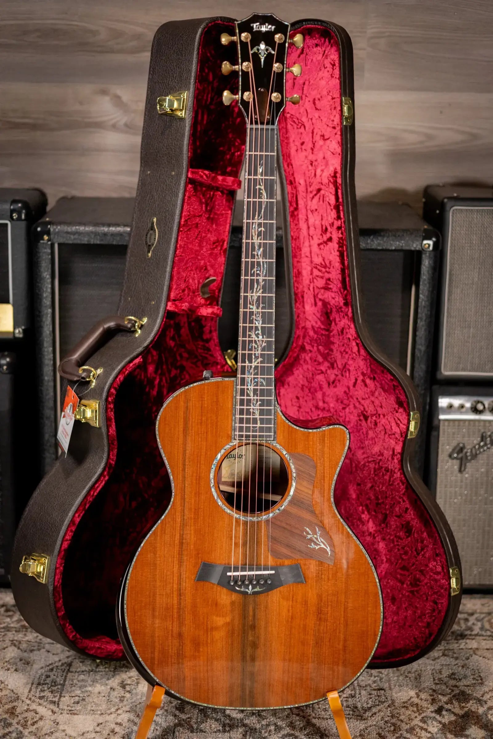Taylor PS14ce Honduran Rosewood/Sinker Redwood Acoustic/Electric with Deluxe with Hardshell Case