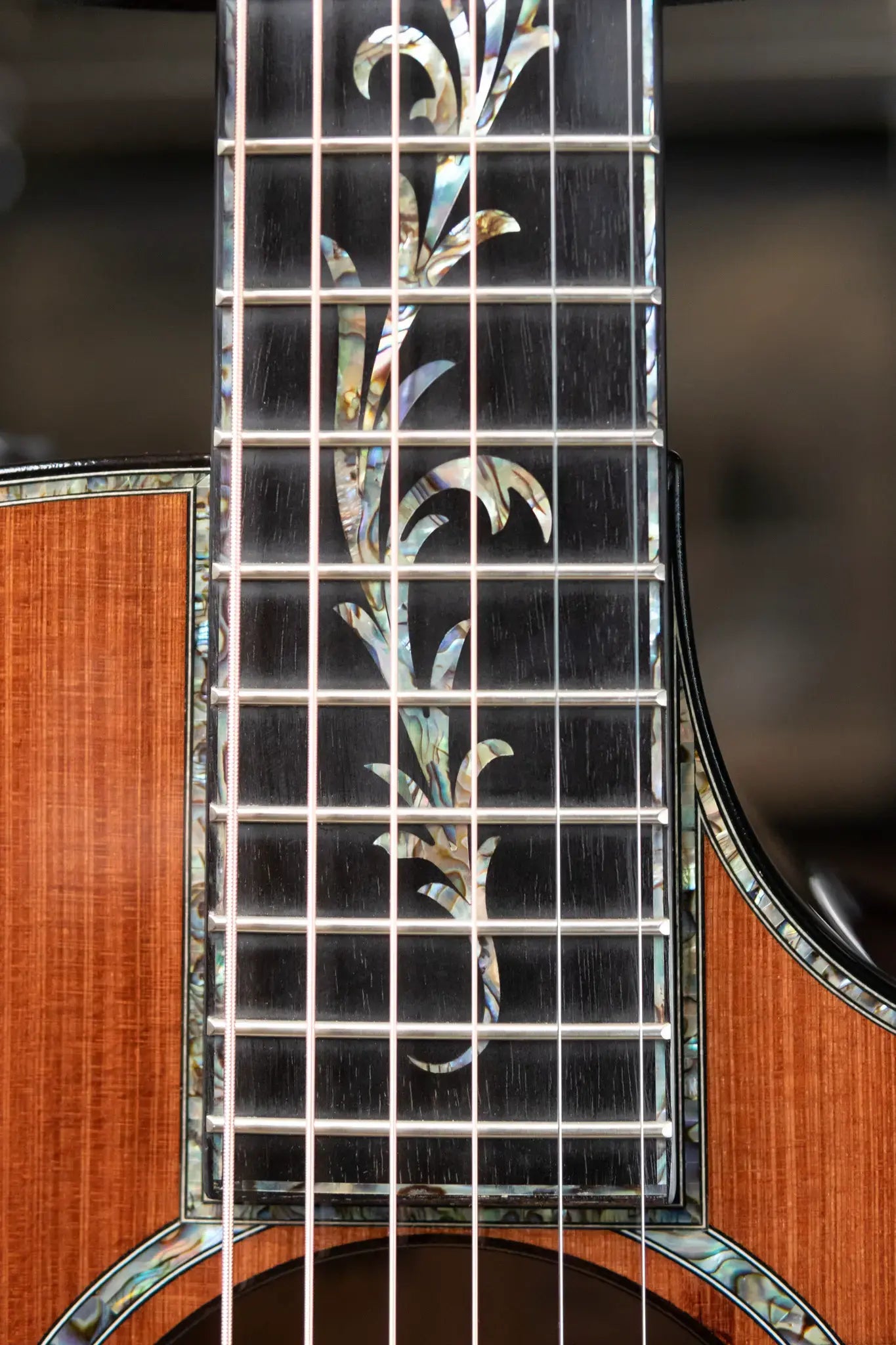 Taylor PS14ce Presentation Grand Auditorium Acoustic Electric Guitar with Hardshell Case Used 67a4bd69ecde4