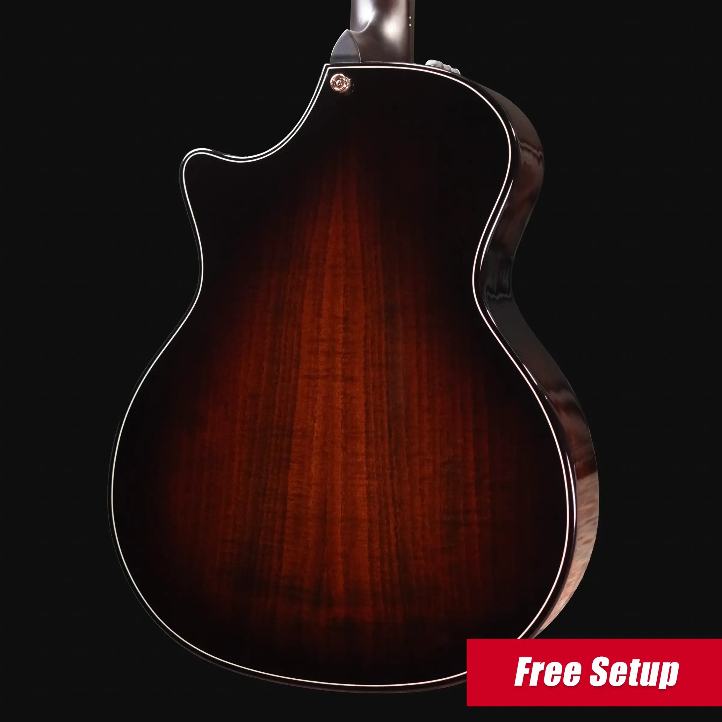Taylor Prototype Sunset Boulevard Builder's Edition 514ce Grand Auditorium Acoustic/Electric Guitar - Shaded Edge Burst with Hardshell Case