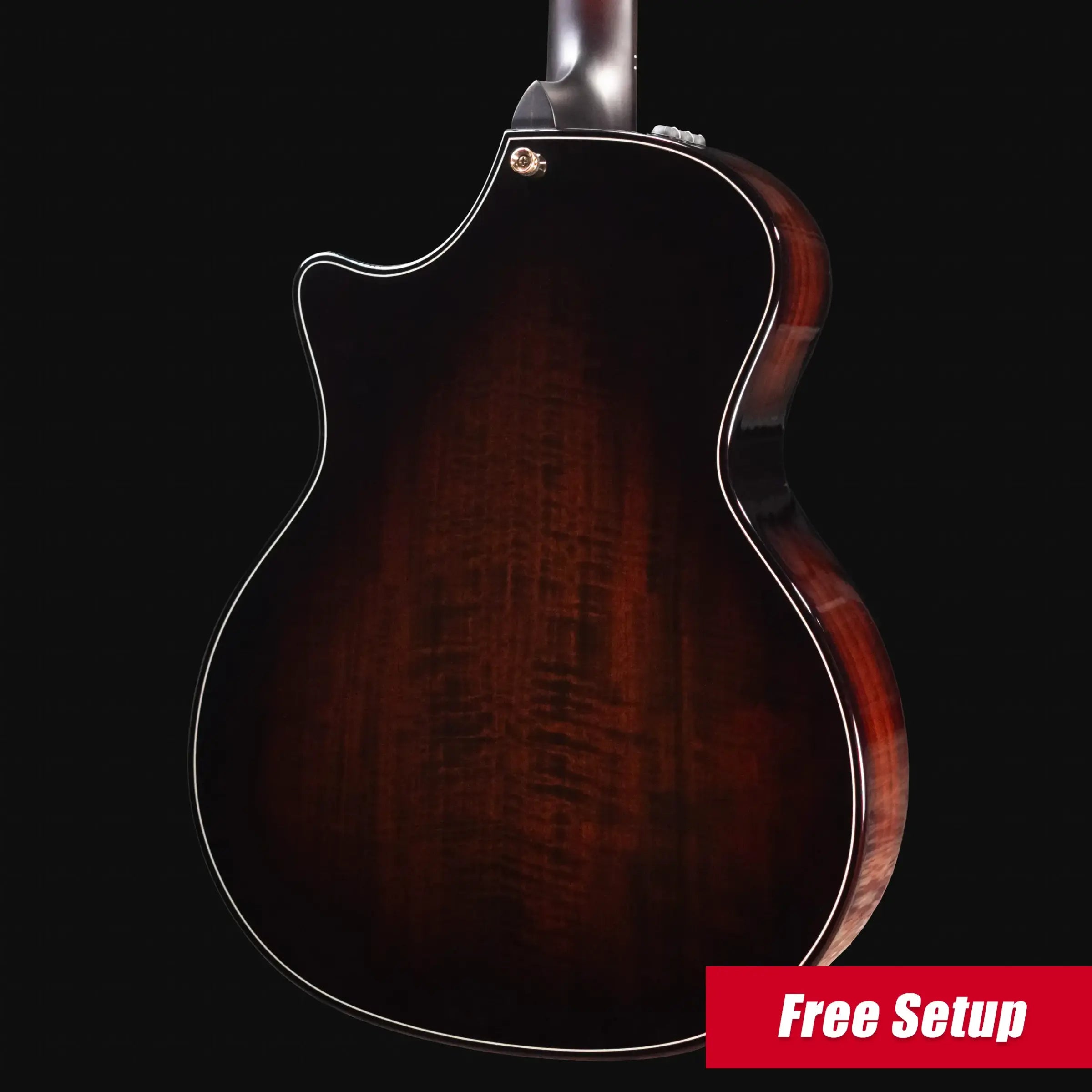 Taylor Prototype Sunset Boulevard Builder's Edition 514ce Grand Auditorium Acoustic/Electric Guitar - Shaded Edge Burst with Hardshell Case