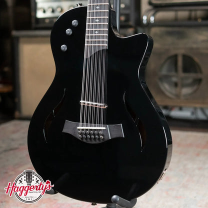 Taylor T5z-12 Classic DLX 12-string Electric - Black with Hardshell Case