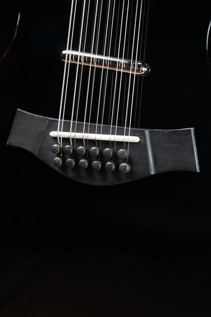 Taylor T5z-12 Classic DLX 12-string Electric - Black with Hardshell Case
