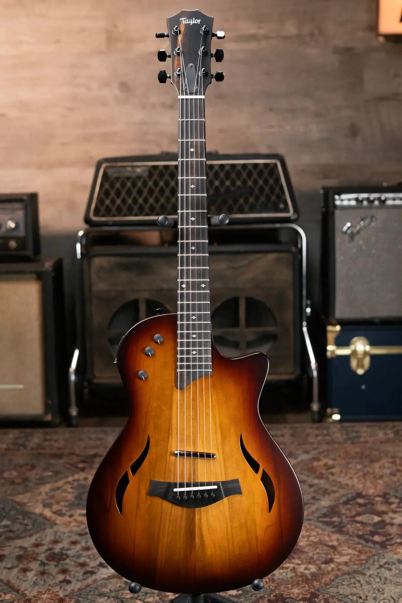 Taylor T5z Classic Electric Guitar - Sassafras Top with Aerocase