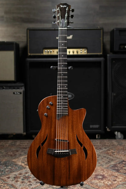 Taylor T5z Classic Hollowbody Electric Guitar - Classic Mahogany Stain with Gig Bag