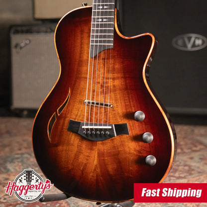 Taylor T5z Custom Electric Guitar - Shaded Edge Burst with Hardshell Case