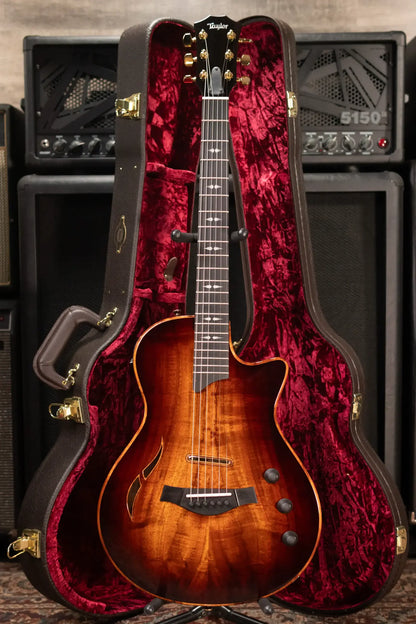 Taylor T5z Custom Electric Guitar - Shaded Edge Burst with Hardshell Case