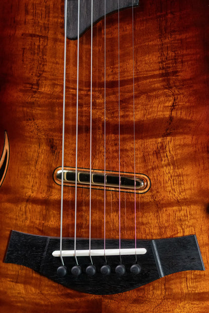 Taylor T5z Custom Koa Armrest Hollowbody Electric Guitar - Shaded Edge Burst with Hardshell Case