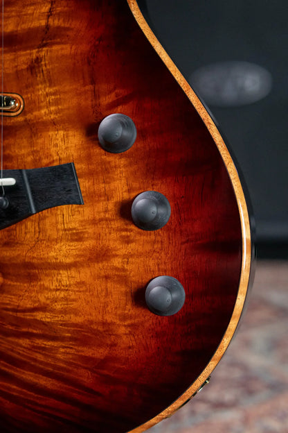 Taylor T5z Custom Koa Armrest Hollowbody Electric Guitar - Shaded Edge Burst with Hardshell Case