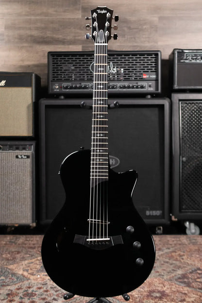 Taylor T5z Pro Electric Guitar - Black with Hardshell Case