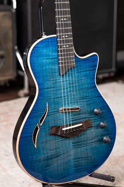 Taylor T5z Pro Electric Guitar - Harbor Blue with Hardshell Case - Factory Demo