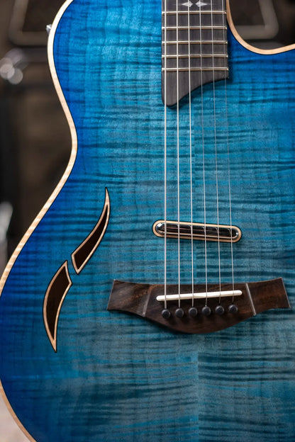 Taylor T5z Pro Electric Guitar - Harbor Blue with Hardshell Case - Factory Demo
