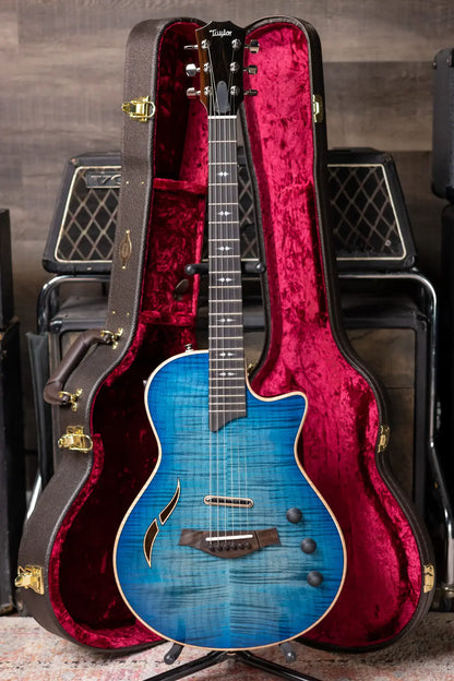Taylor T5z Pro Electric Guitar - Harbor Blue with Hardshell Case - Factory Demo