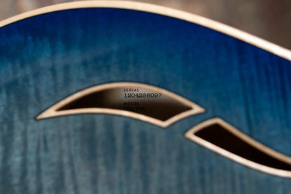 Taylor T5z Pro Hollow Body Electric Guitar - Harbor Blue with Hardshell Case