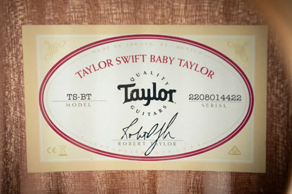 Taylor TS-BT Taylor Swift Baby Taylor Acoustic Guitar w/Gig Bag