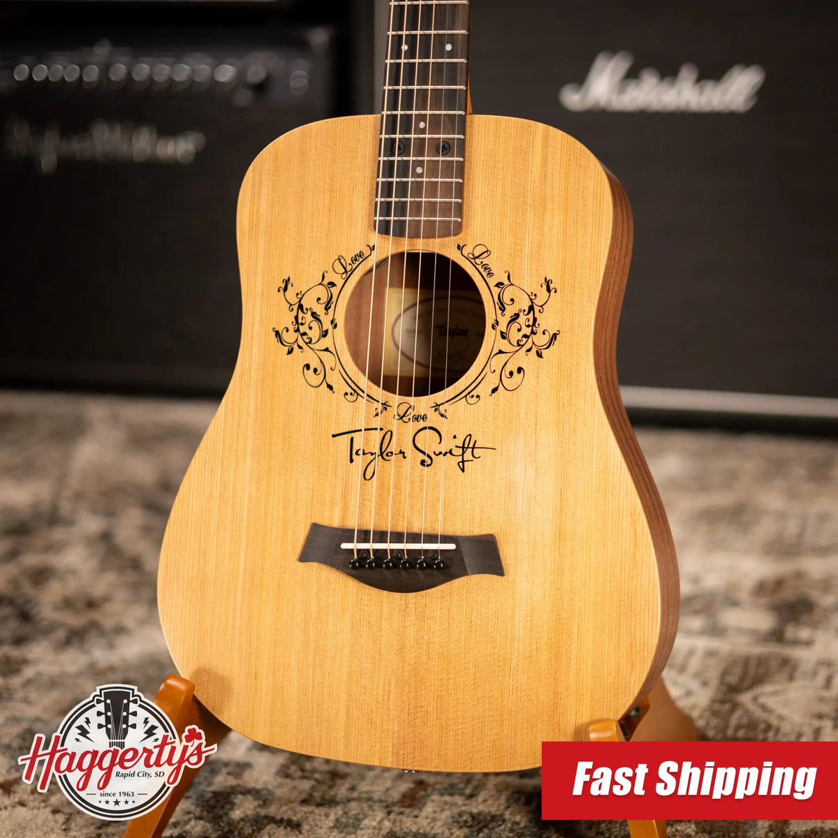 Taylor TS-BTe Taylor Swift Acoustic/Electric Guitar with Gig Bag