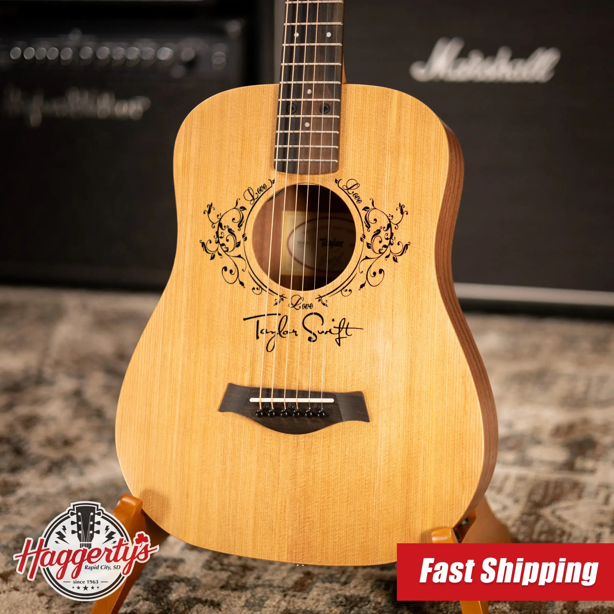 Taylor TS-BTe Taylor Swift Acoustic/Electric Guitar with Gig Bag