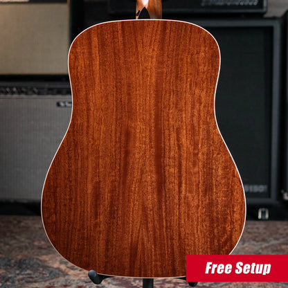 Taylor Trey Hensley Gold Label 510e Special Edition Dreadnought Acoustic / Electric Guitar - Antique Blonde with Hardshell Case