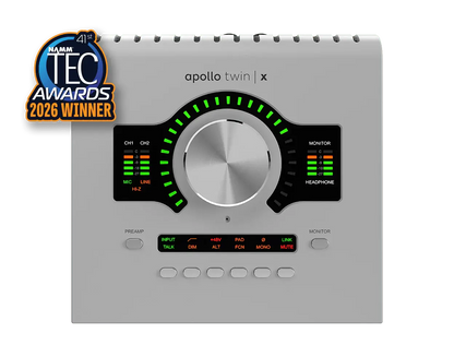 Universal Audio Apollo Twin X QUAD Gen 2 and Studio+ Edition Bundle