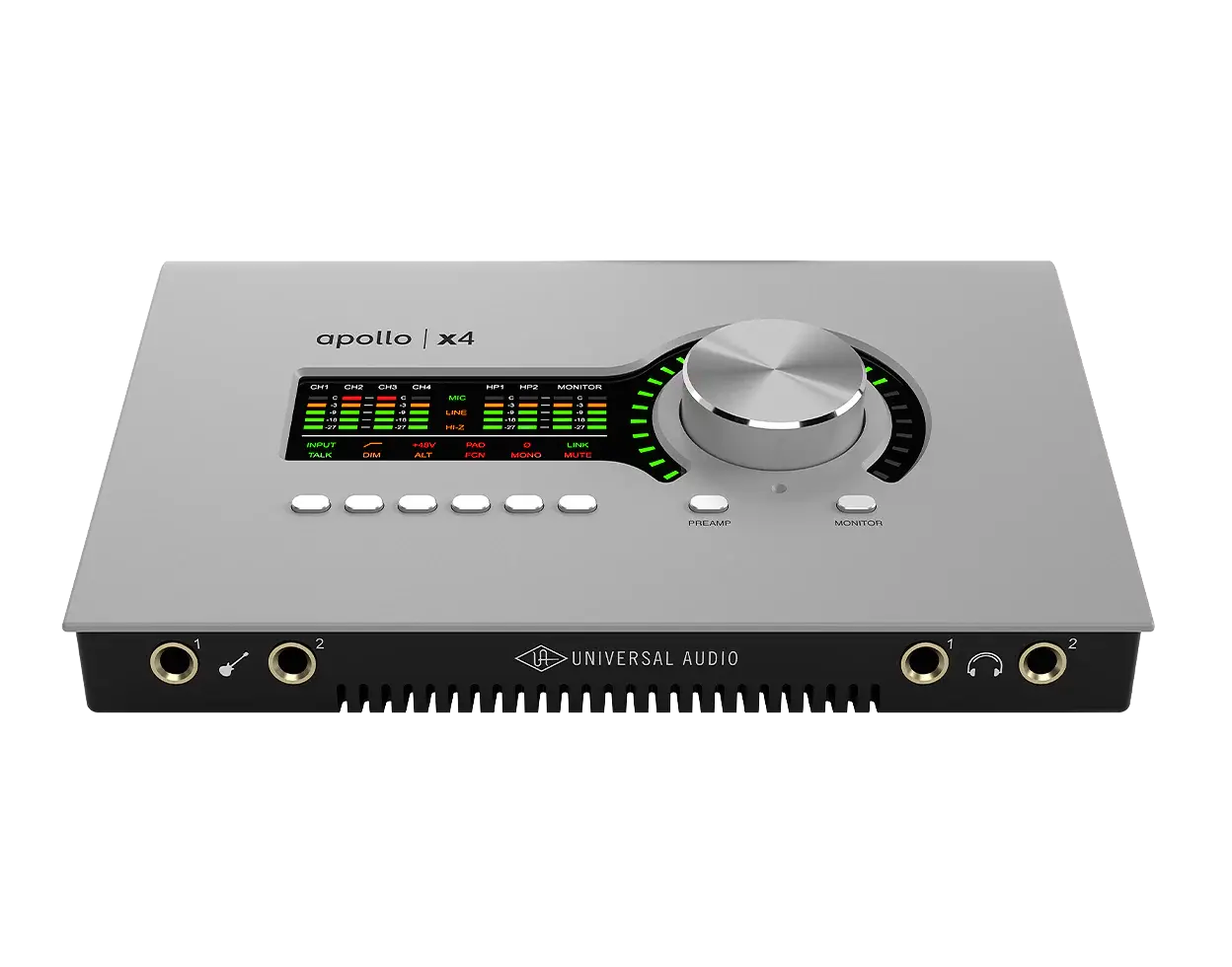 Universal Audio Apollo x4 Gen 2 Essentials+ Thunderbolt Audio Interface with UAD DSP