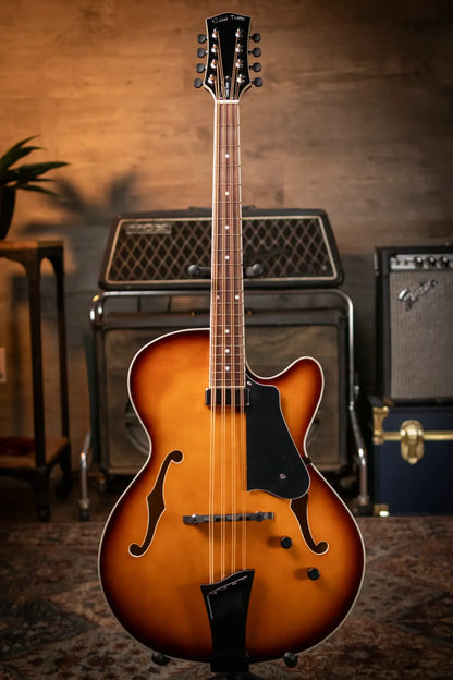 Gold Tone Mandocello with  Pickup and Case