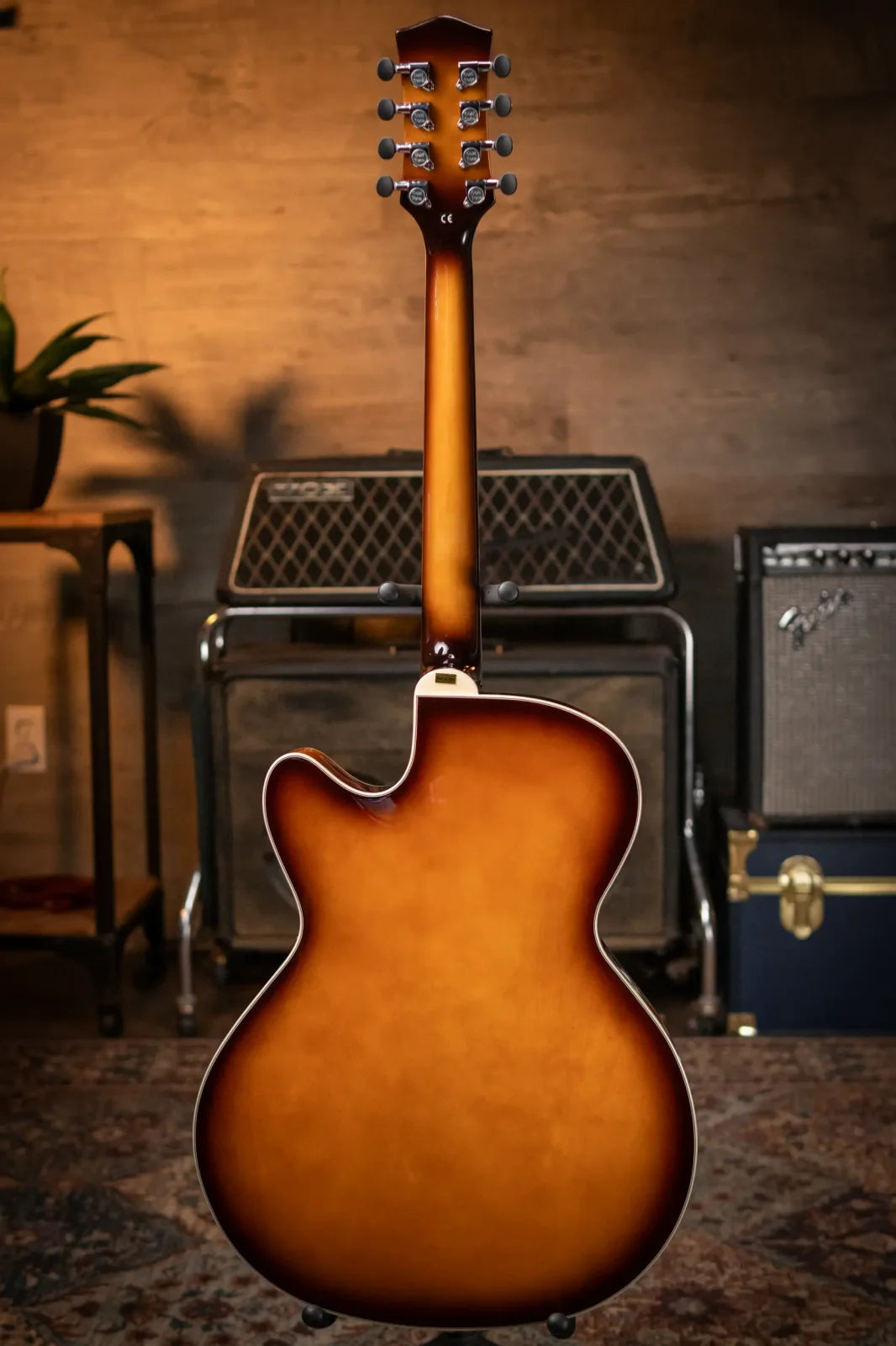 Gold Tone Mandocello with  Pickup and Case