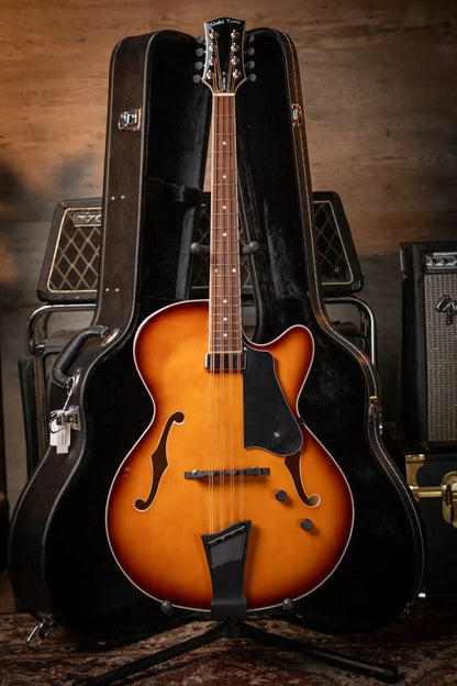 Gold Tone Mandocello with  Pickup and Case