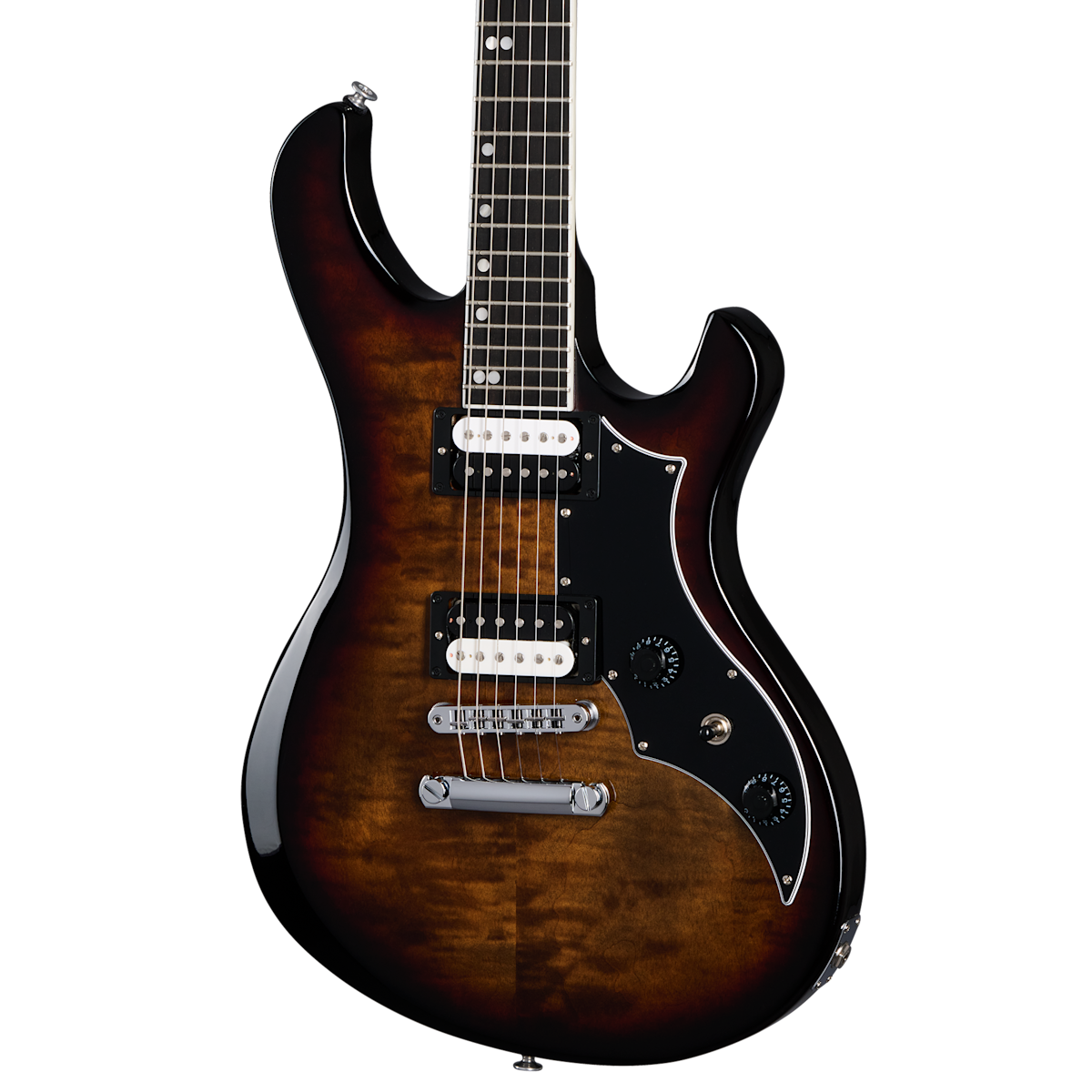 Gibson Victory Figured Top Electric Guitar - Smokehouse Burst with Hardshell Case