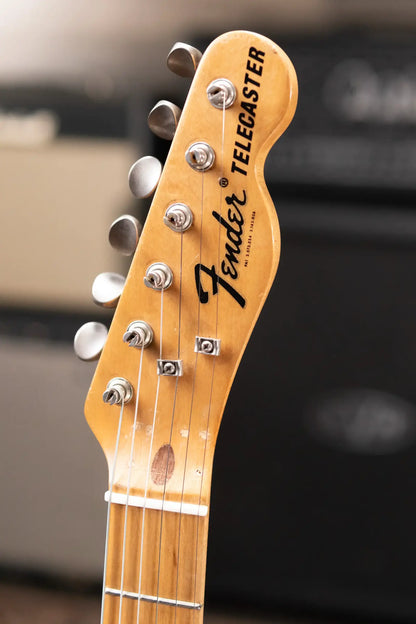 Fender 1969 Telecaster Electric Guitar Refinished Blue with Hardshell Case - Used