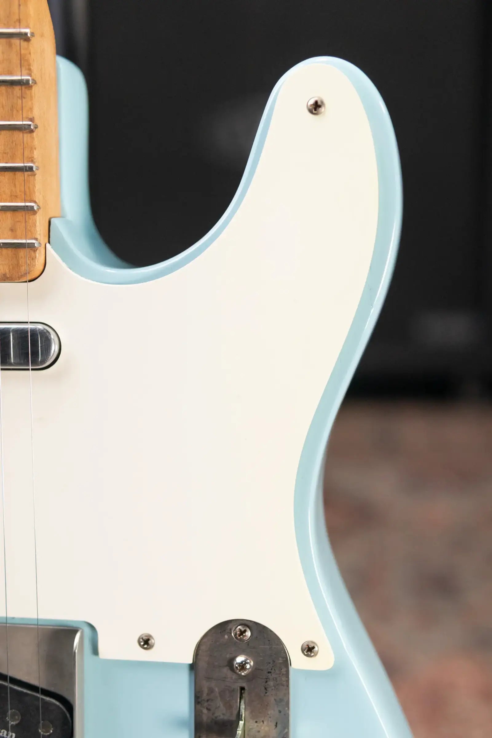 Fender 1969 Telecaster Electric Guitar Refinished Blue with Hardshell Case - Used