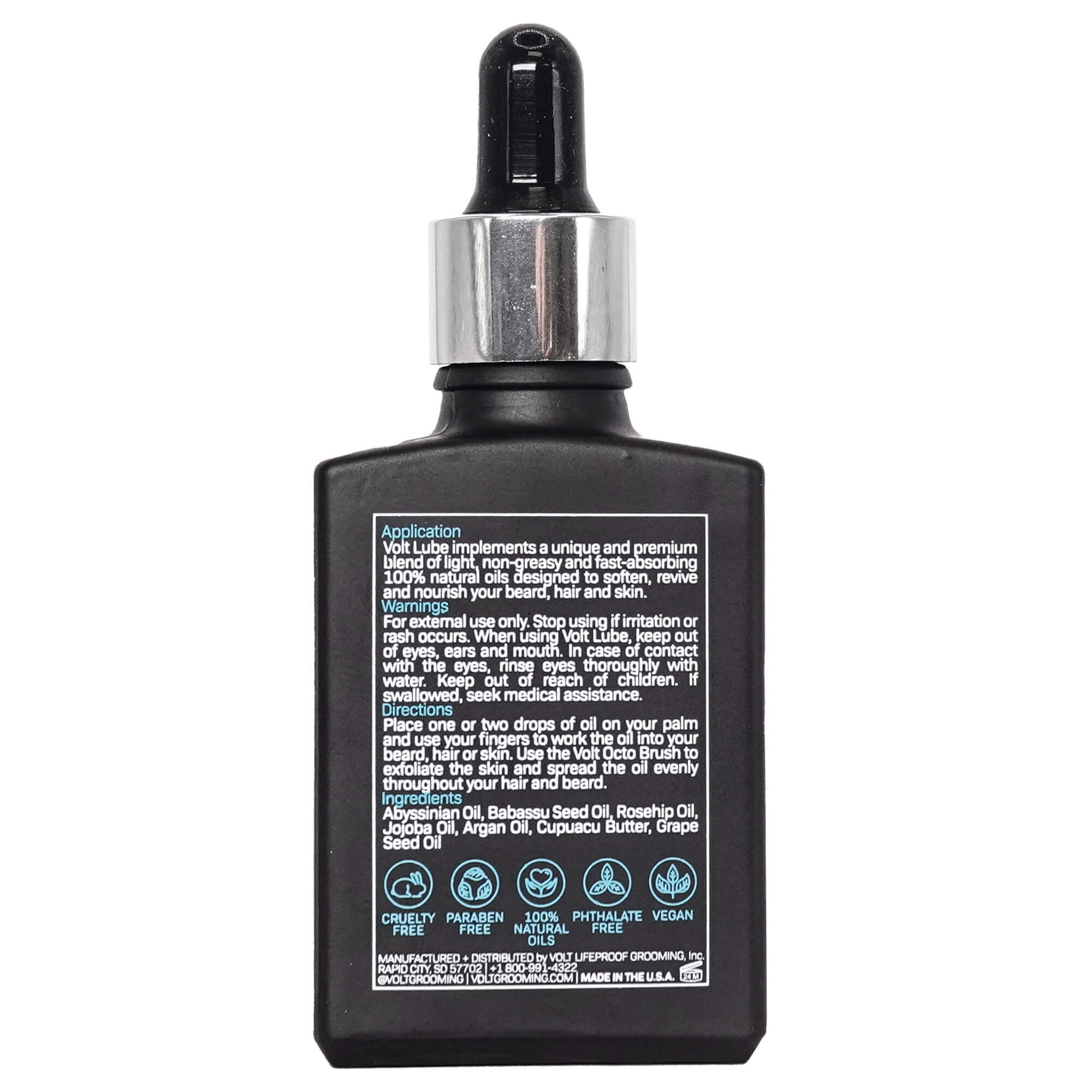 Volt lube Beard Oil - Fresh Tobacco - 1oz