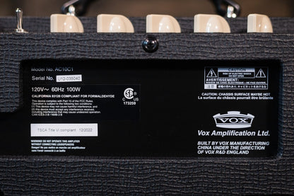 Vox AC10C1 1x10" 10-Watt Tube Combo Amp