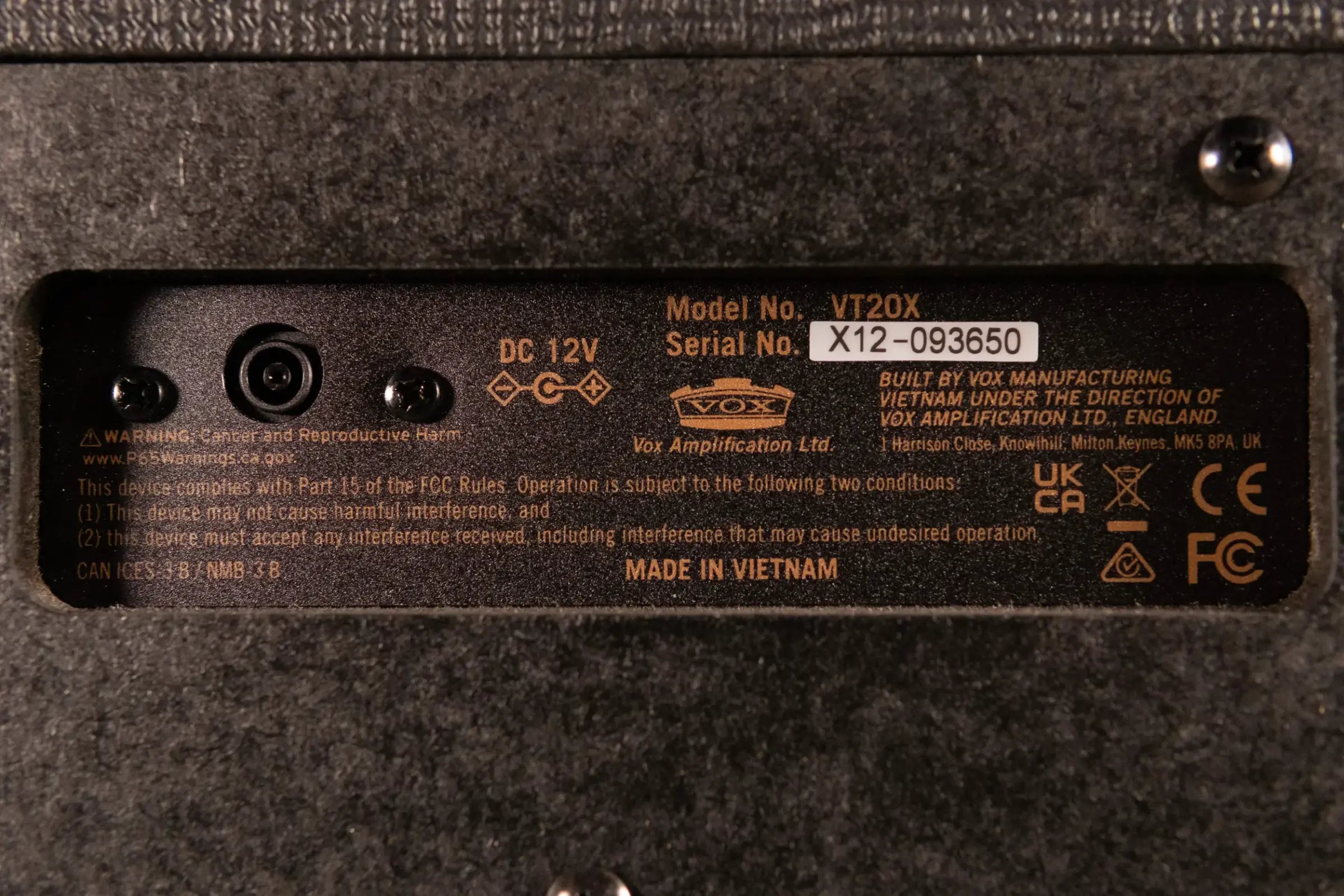 Vox VT20X Hybrid Modeling Amp - Classic Blue