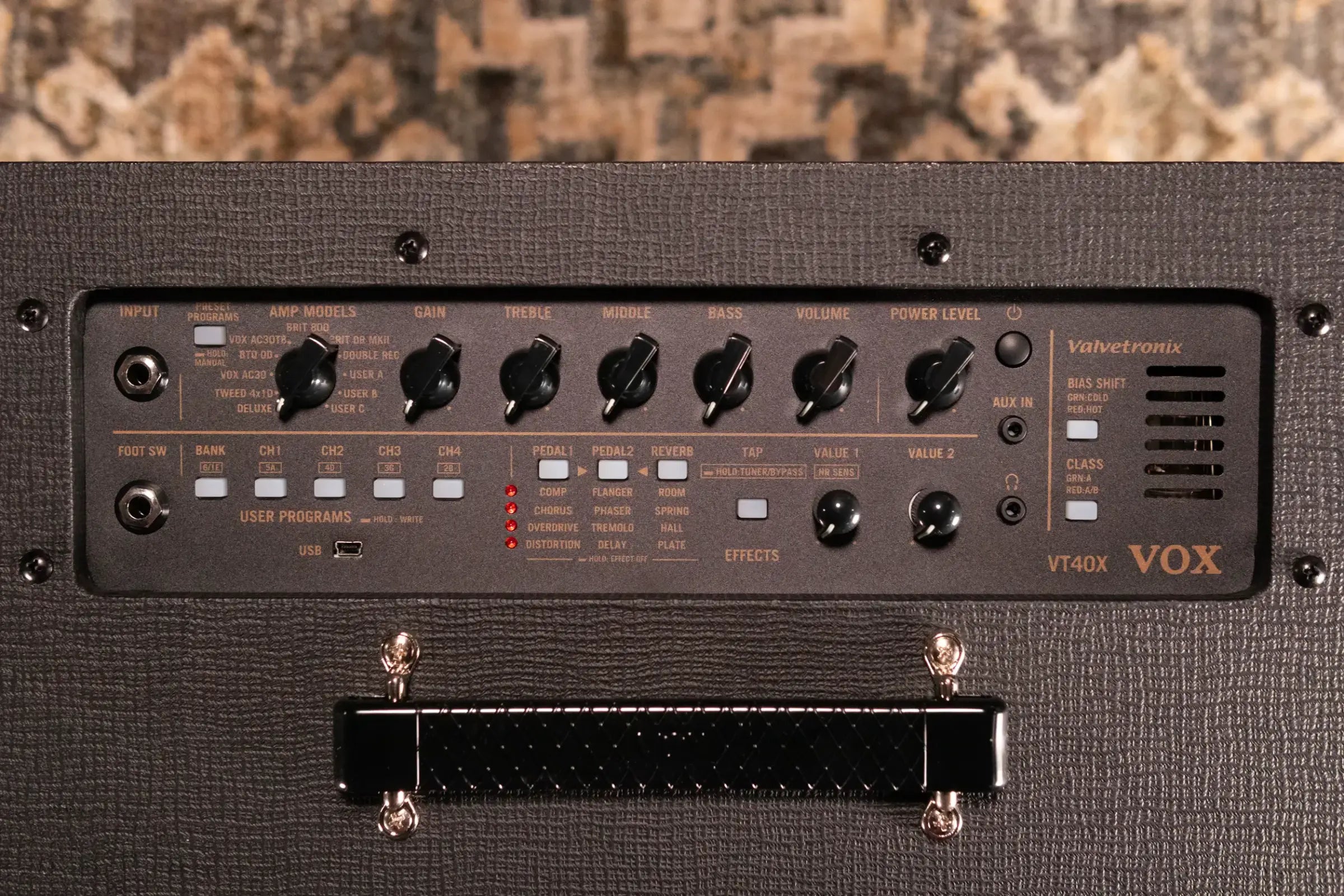 Vox Valvetronix VT40X Classic Blue 40-watt 1 x 10-inch Combo Amplifier